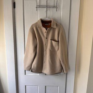 Sahalie Cozy Fleece Shirt Jacket - Size XS
